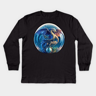 Dragon shirt Kids Long Sleeve T-Shirt